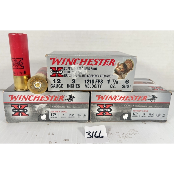 AMMO: 30X WINCHESTER 12 GA 3 IN - #4 & #6