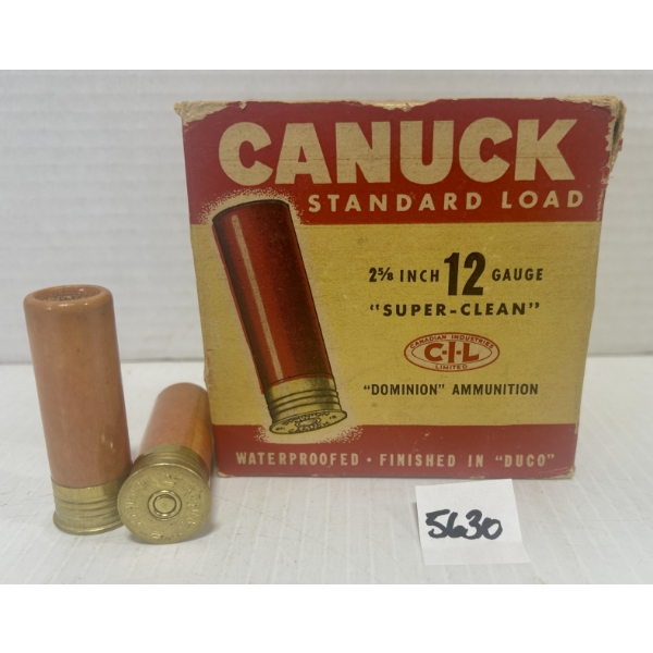 AMMO: 25X CIL CANUCK 12 GA 2- 5/8IN NO6
