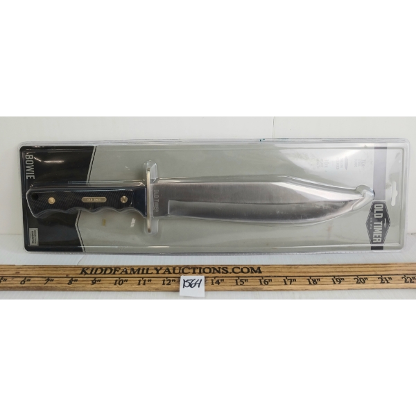 OLD TIMER BOWIE KNIFE W/ SHEATH