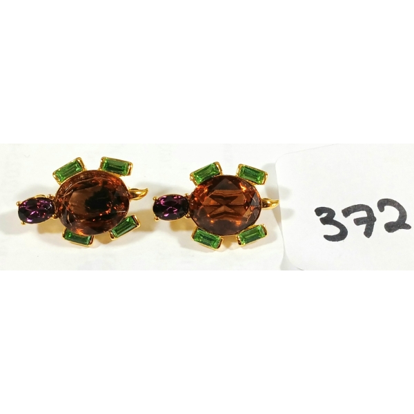 PAIR OF JOAN RIVERS CLASSICS COLLECTION TURTLE PINS