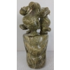 Image 5 : "DANCING WALRUSES" BY ILOOLOO INUTIQ - SIGNED - STONE & BONE