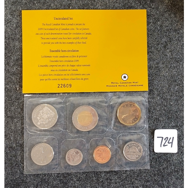 2009 RCM UNCIRCULATED SET