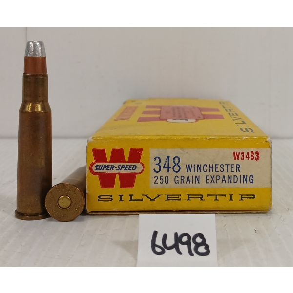 AMMO: 20X WINCHESTER SUPER SPEED .348 WIN - 250GR - SILVERTIP EXP