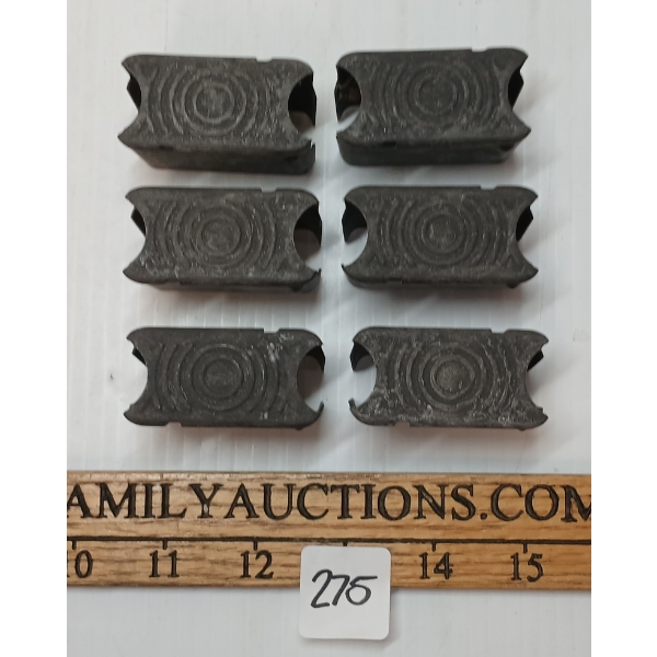 LOT OF 6 - M1 GARAND EN BLOC CLIPS