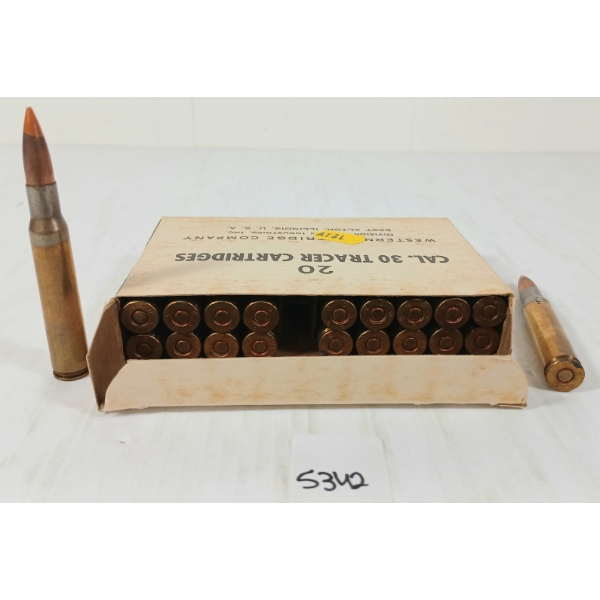AMMO: 20X WESTERN .30 TRACER