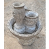 Image 2 : FOUR TIER CEMENT GARDEN FOUNTAIN 