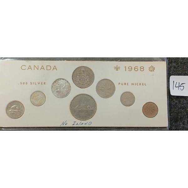 1968 CDN COINS YEAR SET