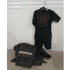 Image 1 : LOT OF 2 - BIGACOVER KAYAK COVER & OUTBOUND WET SUIT
