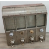 Image 3 : COMMERCIAL COFFEE / DRY GOODS DISPENSING CABINET - CIRCA 1930's-50s
