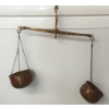 Image 2 : BRASS & COPPER HANGING SCALE