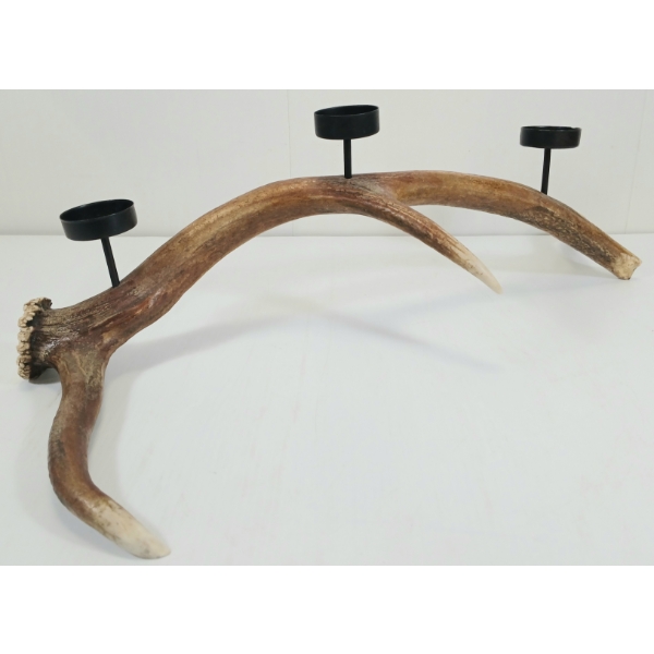 ANTLER CANDLE HOLDER