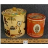 Image 1 : LOT OF 2 - PRINCE ALBERT TOBACCO TIN & BARET WARE BISCUIT TIN W/ DRY LID