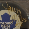 Image 4 : 1970-1971 OPC NHL MAPLE LEAFS JIM MCKENNY HOCKEY CARD & PUCK - AUTOGRAOHED