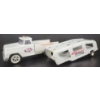 Image 1 : LOT OF 2 - TONKA PRESSED STEEL TOW TRUCK & MOTOR MOVER