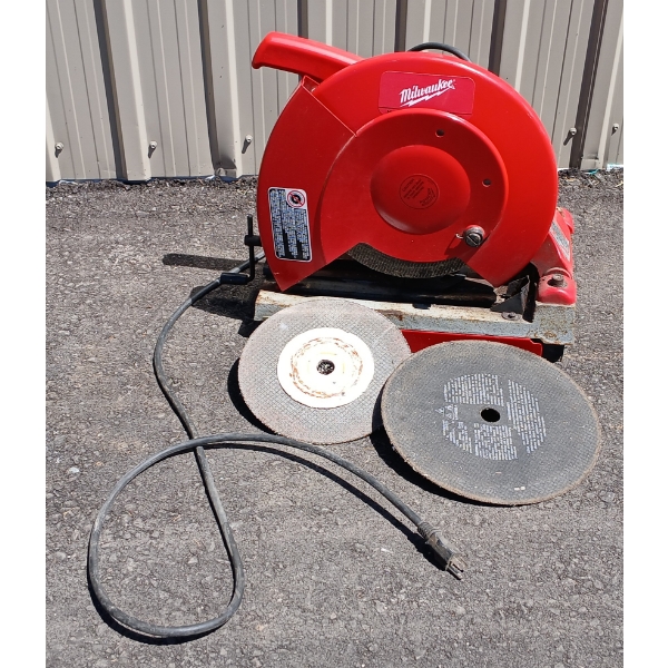 MILWAUKEE 14IN ABRASIVE CUT-OFF MACHINE