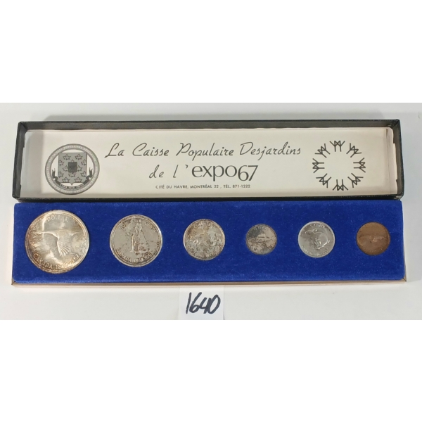 1967 CDN SILVER COIN SET