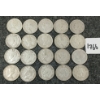 Image 2 : LOT OF 20 - 1949-1964 CDN SILVER 25 CENT COINS
