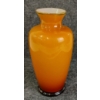 Image 3 : CHINESE AMBER PEACOCK VASE