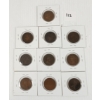Image 2 : LOT OF 10 - 1893 - 1906 CDN 1 CENT COINS 