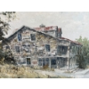 Image 2 : "SUMMER HAZE - QUEENSTON" BY MITCH KEIRSTEAD - FRAMED OIL ON BOARD