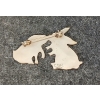 Image 2 : KISSING BUNNIES BROOCH - ALPACA SILVER & ABALONE SHELL