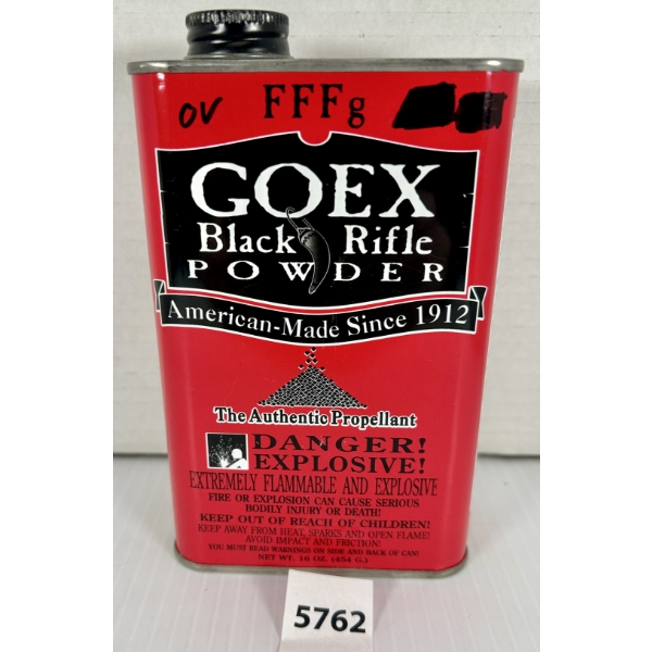 POWDER: 1 LB GOEX FFFG BLACK POWDER