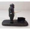 Image 5 : AWAITING HUNTER BY ISSAC ALAYCO (PRS CDN ARTIST) -  ANTLER, SINEW & STONE