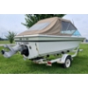 Image 9 : VINTAGE GREW BOAT W/ TRAILER - 20FT