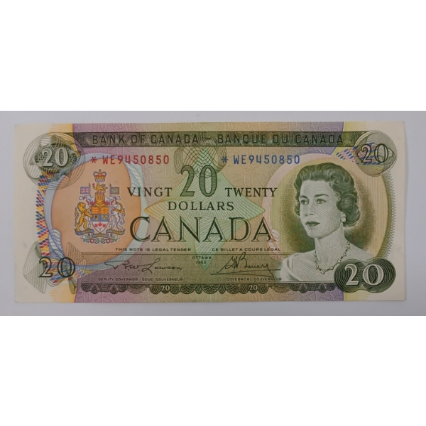 1969 CDN $20 BANKNOTE