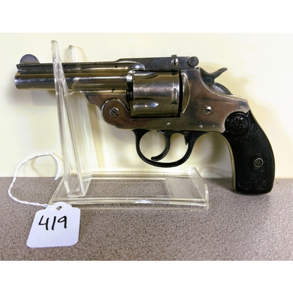 IVER JOHNSON DOUBLE ACTION IN .38 S&W - PROHIB