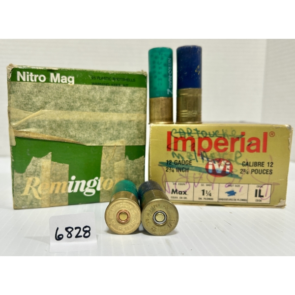 AMMO: 50X 12 GA 2-3/4 IN - #2 & #4