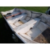 Image 4 : FIBREGLASS BOAT W/ TRAILER - 14FT