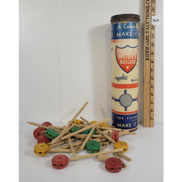 THE MODEL BUILDER CONSTRUCTION TOY