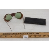 Image 3 : WWII BRITISH SUNGLASSES W/ CASE