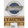 Image 1 : 1921-1924 STUDEBAKER TRUCK RAD BADGE