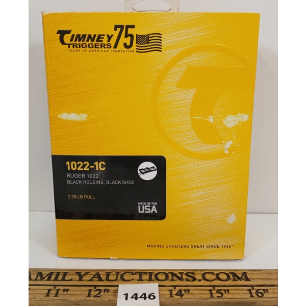 TIMNEY 75 RUGER 10/22 TRIGGER - AS NEW