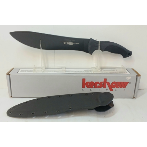 KERSHAW D2 KNIFE W/ SHEATH