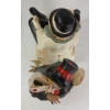 Image 10 : LOT OF 3 - PORCELAIN & CERAMIC CLOWN FIGURINES - INCL WIND UP MUSICAL DOLL & MOTIF ASHTRAY