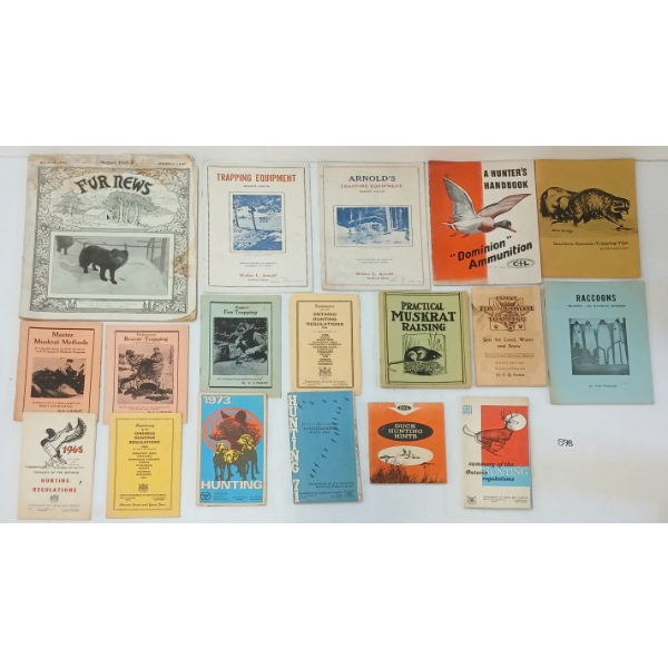 QTY OF VINTAGE HUNTING MANUALS & BOOKLETS