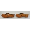 Image 4 : PAIR OF WWII DUTCH WOODEN CLOGS - SOLDIER'S WARTIME SOUVENIR