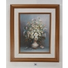 Image 1 : FLORAL STILL LIFE BY S. PARKINSON - FRAMED OIL ON CANVAS