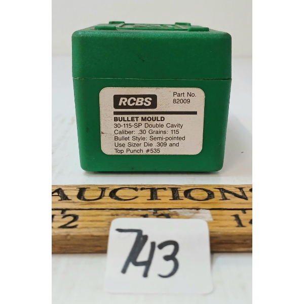 RCBS 30-115-SP DOUBLE CAVITY BULLET MOULD