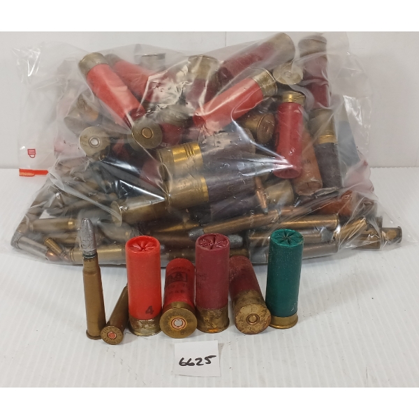 AMMO: QTY OF MISC RNDS - INCL .303 BRIT, 12GA, ETC - 15.5LBS