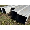 Image 2 : LOT OF 5 - POST SUPPORTS - 8 X 8 INCH X 9 FOOT - POLY