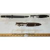 Image 3 : LOT OF 3 - HANWEI & ECC KNIVES W/ SHEATHS