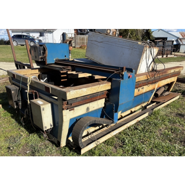 PLASMA CUTTING TABLE - 2 PARTS - 5 X 25 FOOT TABLE