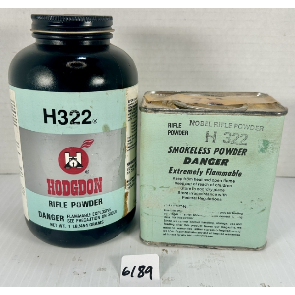 POWDER: APRROX 1.5LBS H322
