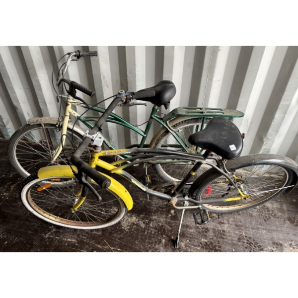 LOT OF 2 - SUPERCYCLE & BEACH CRUISER ADULT BIKES