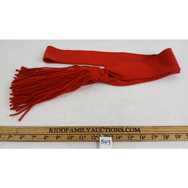 BRITISH ARMY WARRANT OFFICERS SASH