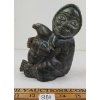 Image 2 : MAN HOLDING SEAL - SIGNED - STONE
